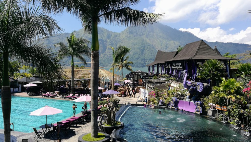 Hot spring Mount Batur