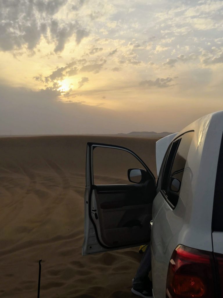 Sunset Dubai Desert