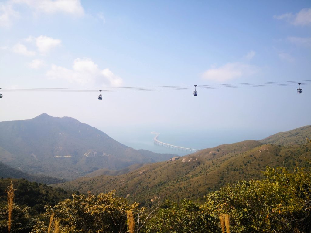 Ngong-Ping-360-cable-car-hike-hong-kong-trail-airport-big-buddha-po-lin-monastery-macau-bridge
