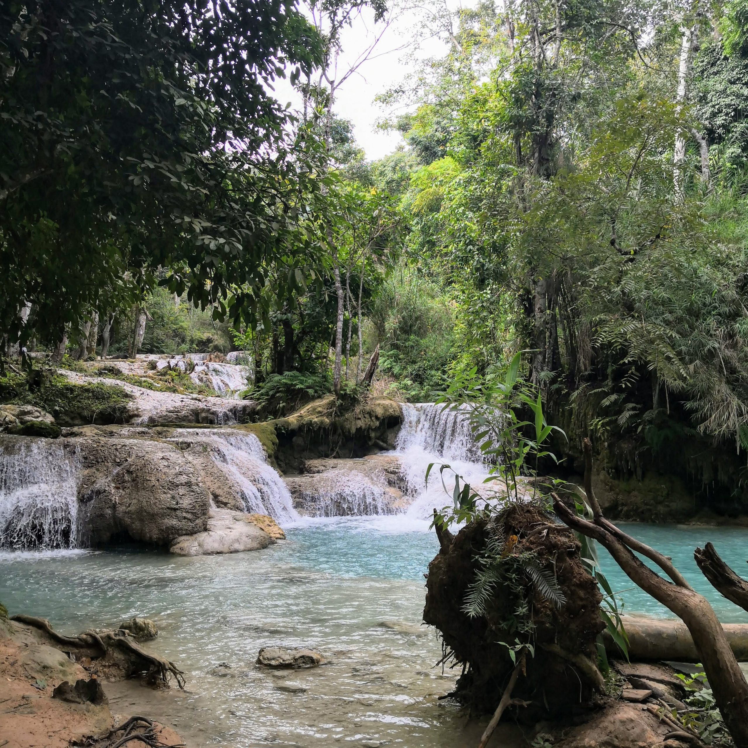 Kuang si Waterfall