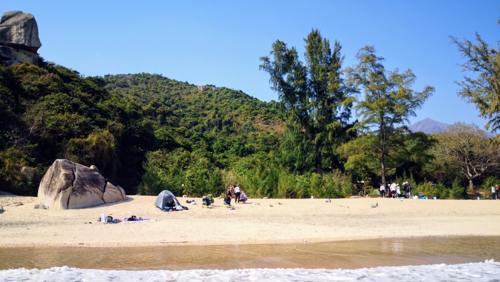 Lo kei wan - lantau Island campsite
