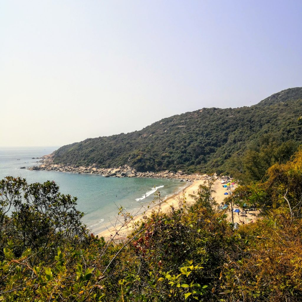 Lo kei wan - lantau Island beach campsite