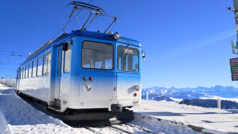 Mount Rigi Switzerland - Rigi Train