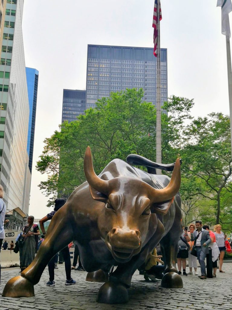 The charging Bull NYC